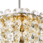 в наличии 795312 Подвес CRISTALLO 1х40W G9 ЗОЛОТО - купить в интернет-магазине Светильники Торг