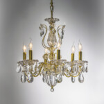 790062 Люстра SCHON 6x60W E14 ЗОЛОТО — изображение 5