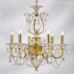 790062 Люстра SCHON 6x60W E14 ЗОЛОТО — изображение 14