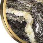 5079/30L L-VISION ODL24 209 зол/серо-бежевый/металл/натур.камень/акрил Настенный светильник с переключ.цветов.темпер. LED 30W 3000К/4000K/6000K BERGI — изображение 10