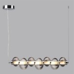 5096/24L L-VISION ODL25 361 хром/дымчатый градиент/металл/стекло Подвес линейный LED 24W 4000K 1948Лм BRUCO — изображение 4