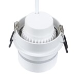 A2164PL-1WH Светильник потолочный встраиваемый IMAI для MR16 60x71мм белый IP20 монтаж Ø68мм — изображение 5