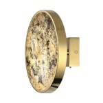 5079/15WL L-VISION ODL24 209 зол./серо-бежевый/металл/натур.камень/акрил Настенн.светильн. с переключ.цветов.темпер. LED 15W 3000К/4000K/6000K BERGI