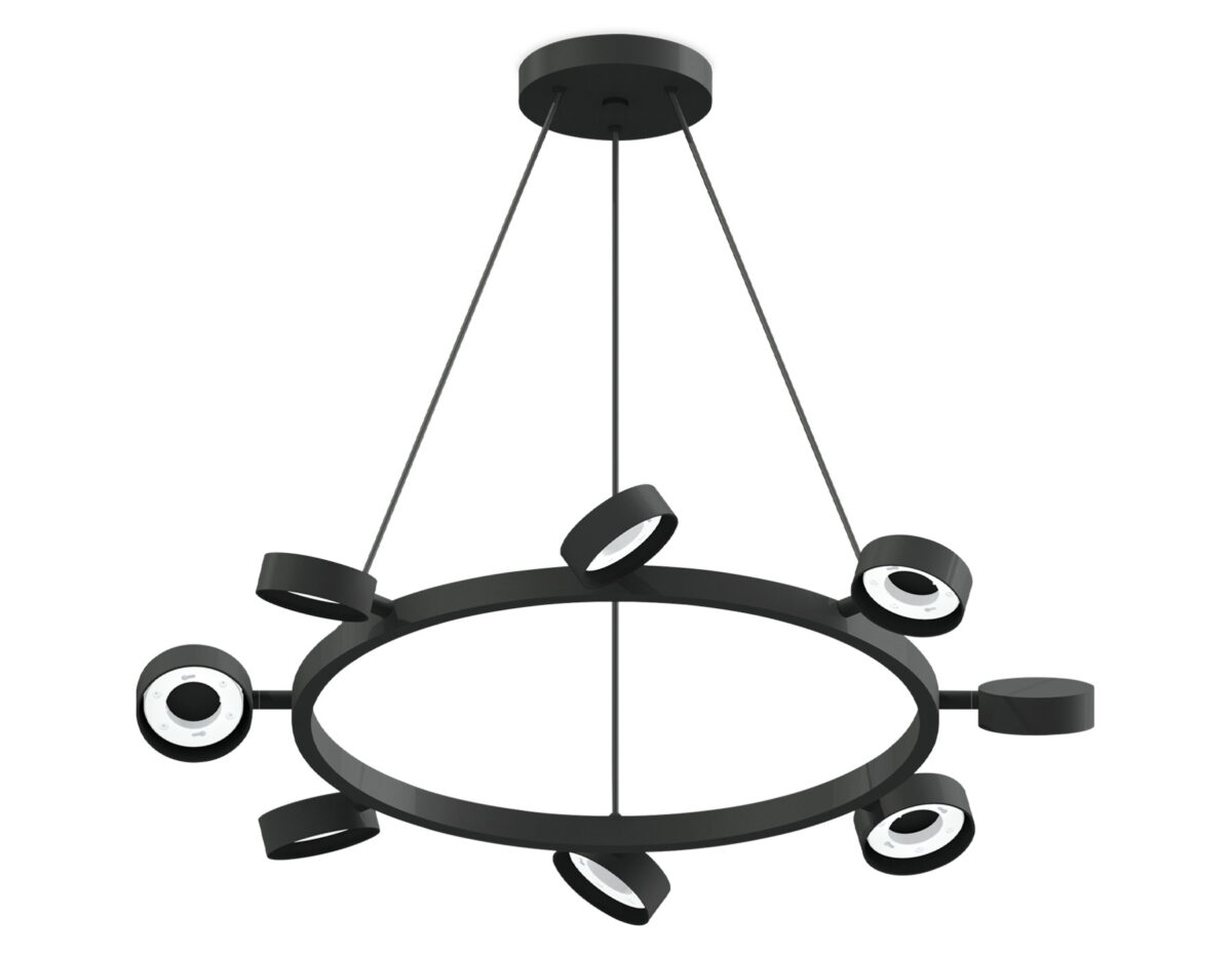 C9198 C9198/8 SBK черный песок D690*1200mm GX53/8 — изображение 1