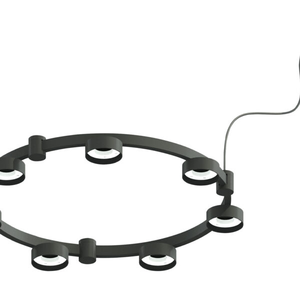 C9238/7 SBK черный песок D635*70.5mm GX53/7