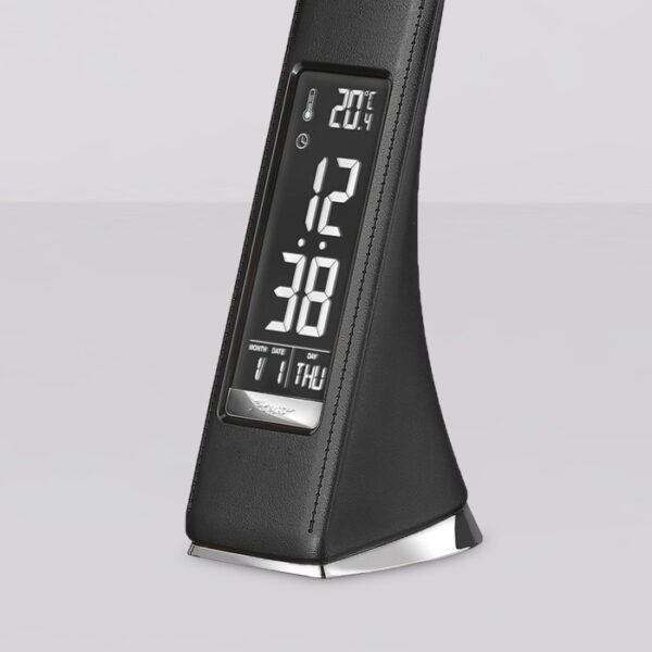 DE509 BK черный LED 3000-6400K 6W+LCD 2W