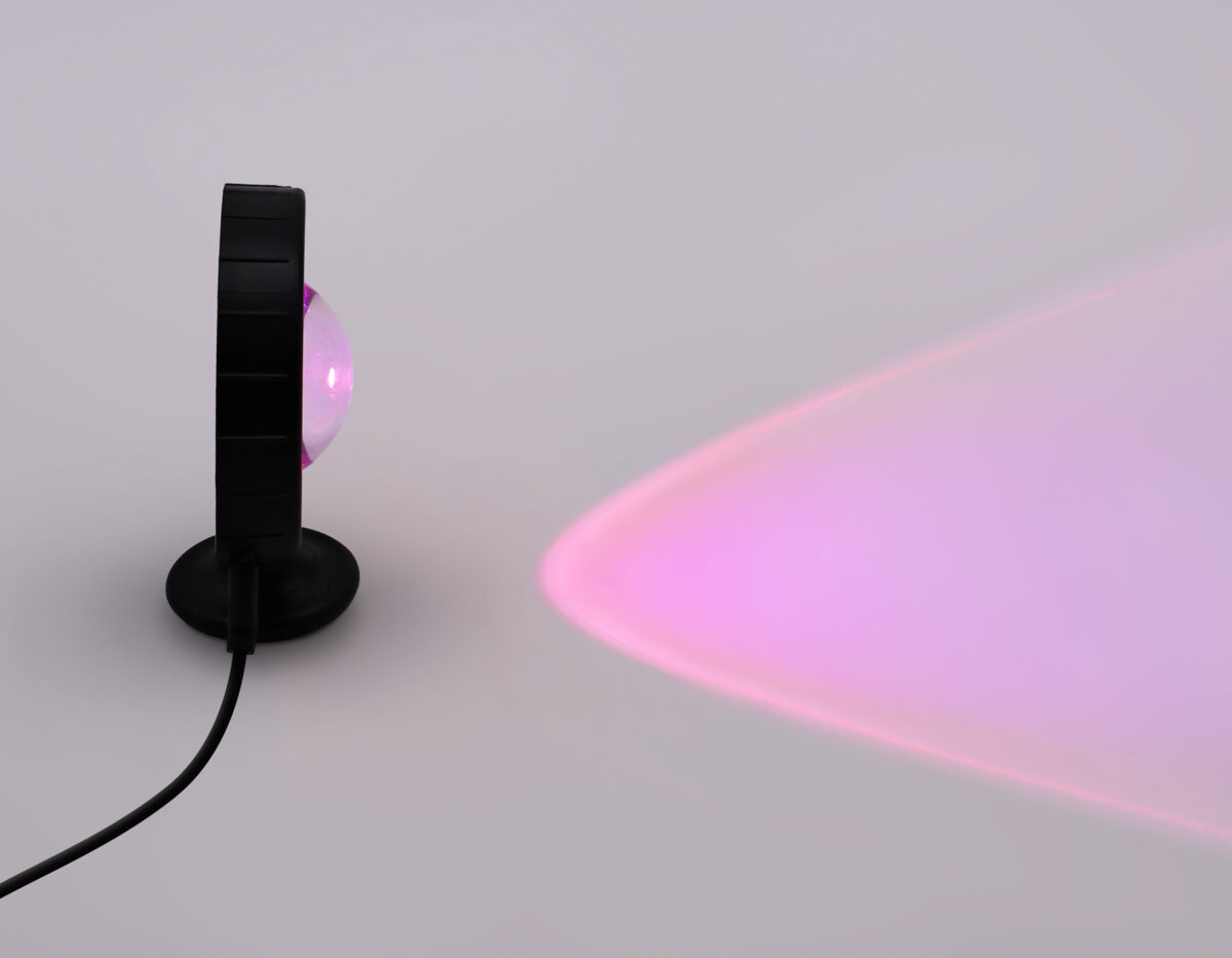 DE8383 BK черный LED RGB 3W (ПДУ RGB) — изображение 2