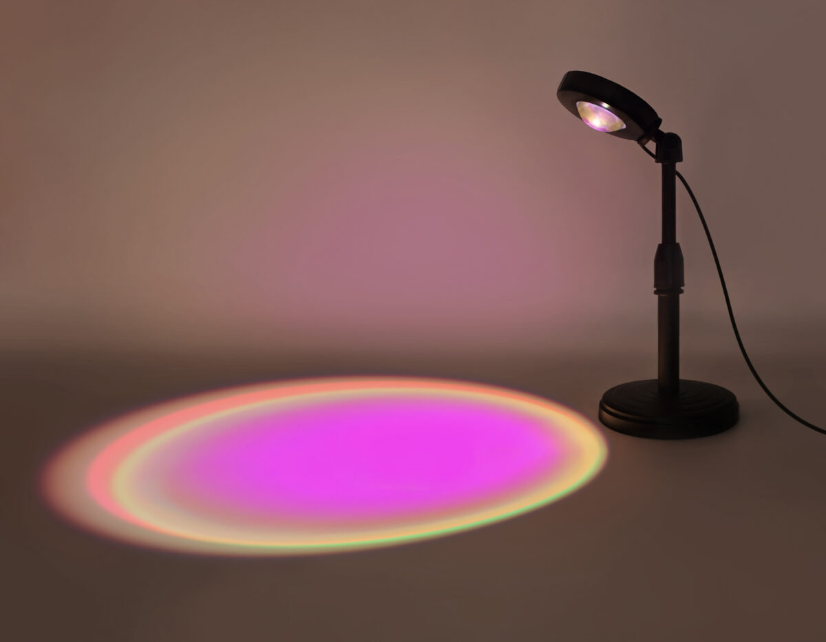 DE8385 BK черный LED RGB 3W (ПДУ RGB) — изображение 2