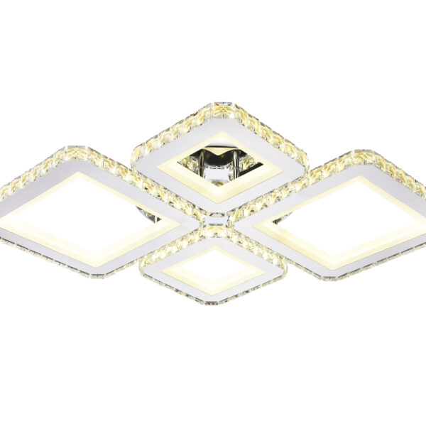 FA1726/4 CH хром 3000K/4200K/6400K 108W 690*550*100 (ПДУ РАДИО 2.4G)