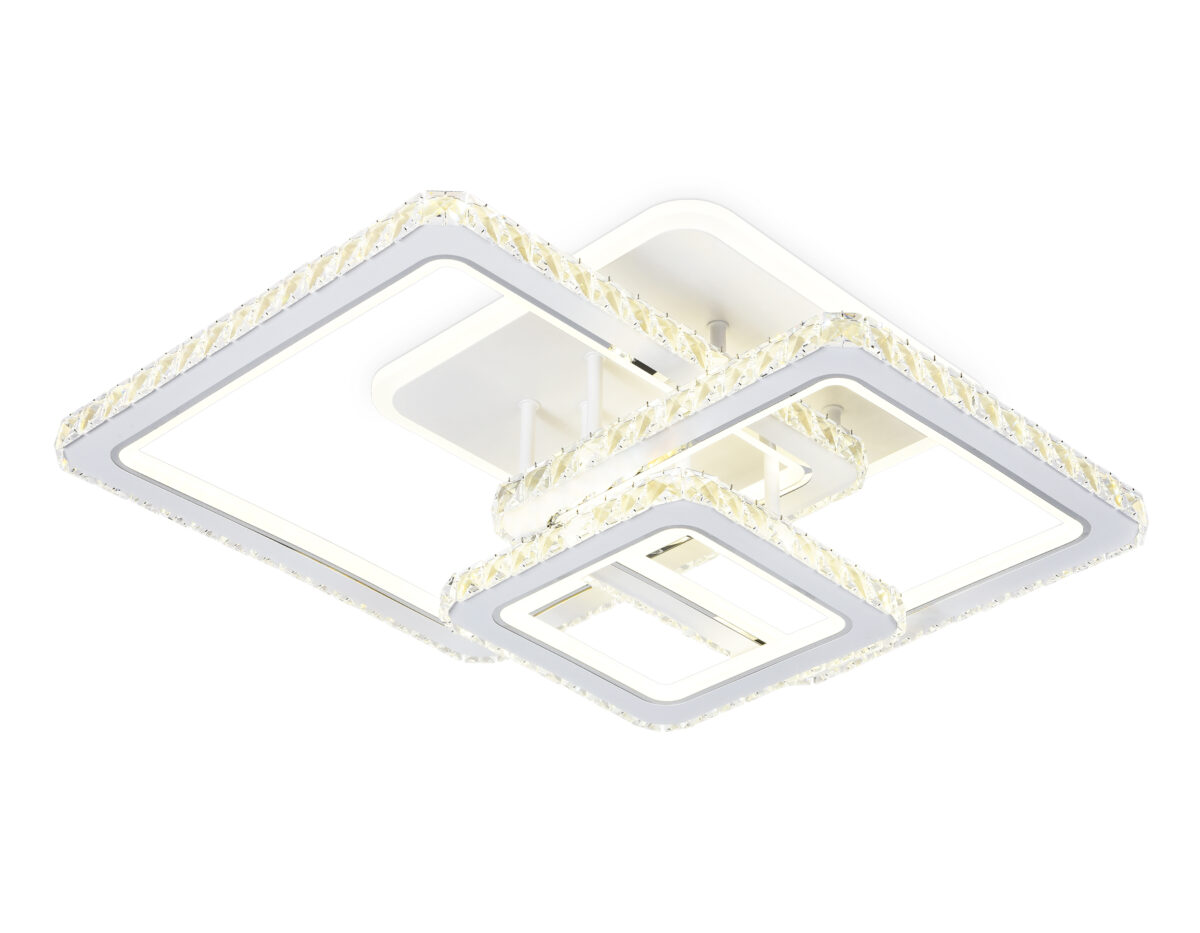 FA1732/3 WH/CH белый/хром 145W 3000K/4200K/6400K 670*510*150 (ПДУ РАДИО 2.4G) — изображение 5