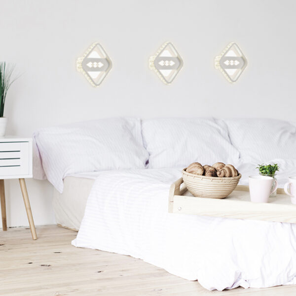 FA225 WH белый LED 6400K+3000K/4200K 24W 200*200*40