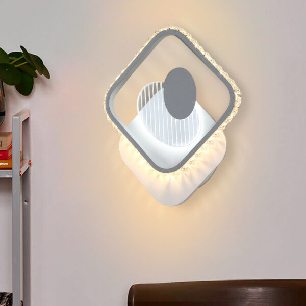 FA266 WH/GR белый/серый LED 3000K+6400K 16W 310*270*50