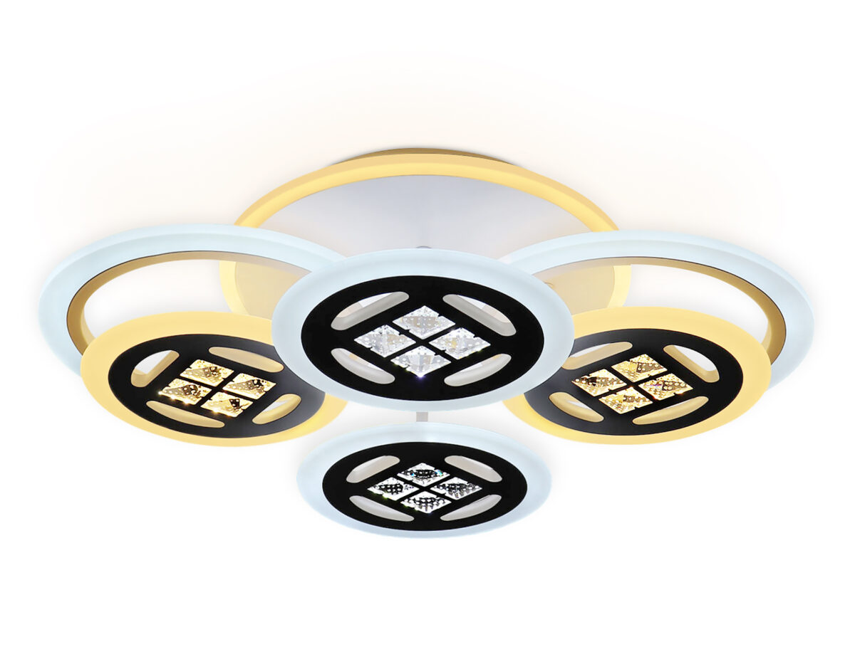 FA2951/6 WH белый 4200K/3000K+6400K/6400K+3000K 125W 550*405*150 (ПДУ ИК) — изображение 6