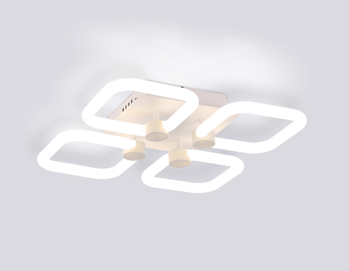 FA3819/4 WH белый 3000K-6400K 67W 380*380*90 (ПДУ ИК) — изображение 6