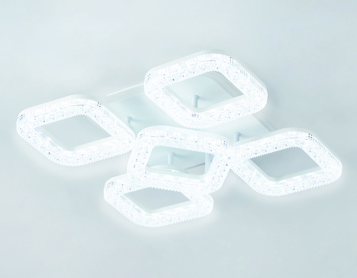 FA3914/4+1 WH белый 80W 3000K/4200K/6400K 380*380*110 (ПДУ РАДИО 2.4G) — изображение 7