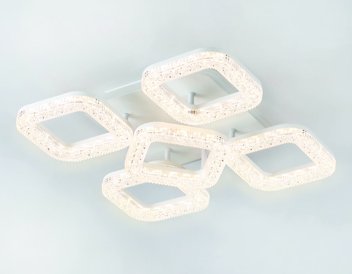 FA3914/4+1 WH белый 80W 3000K/4200K/6400K 380*380*110 (ПДУ РАДИО 2.4G) — изображение 9