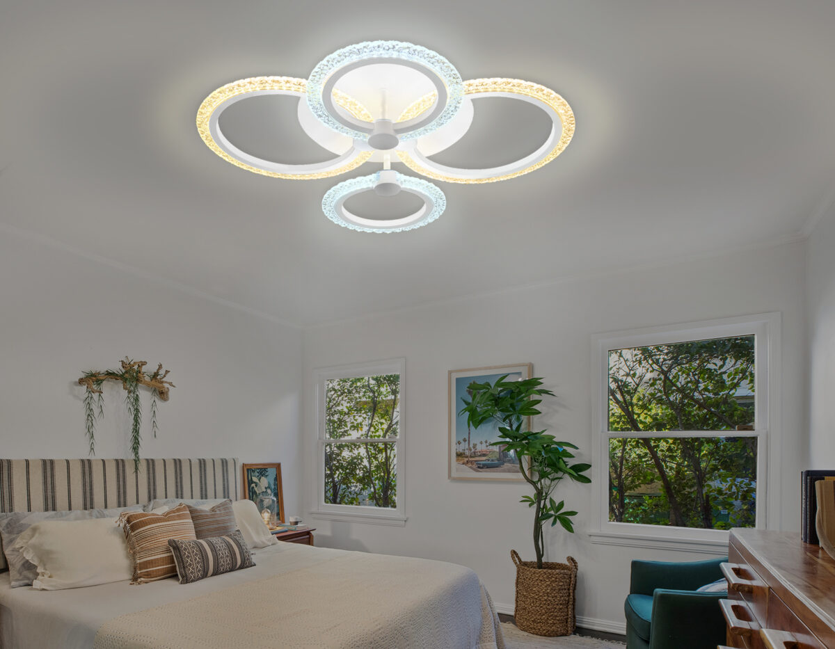 FA4061/4 WH белый 4200K/3000+6400K/6400K+3000K 51W 530*480*125 (ПДУ ИК) — изображение 1