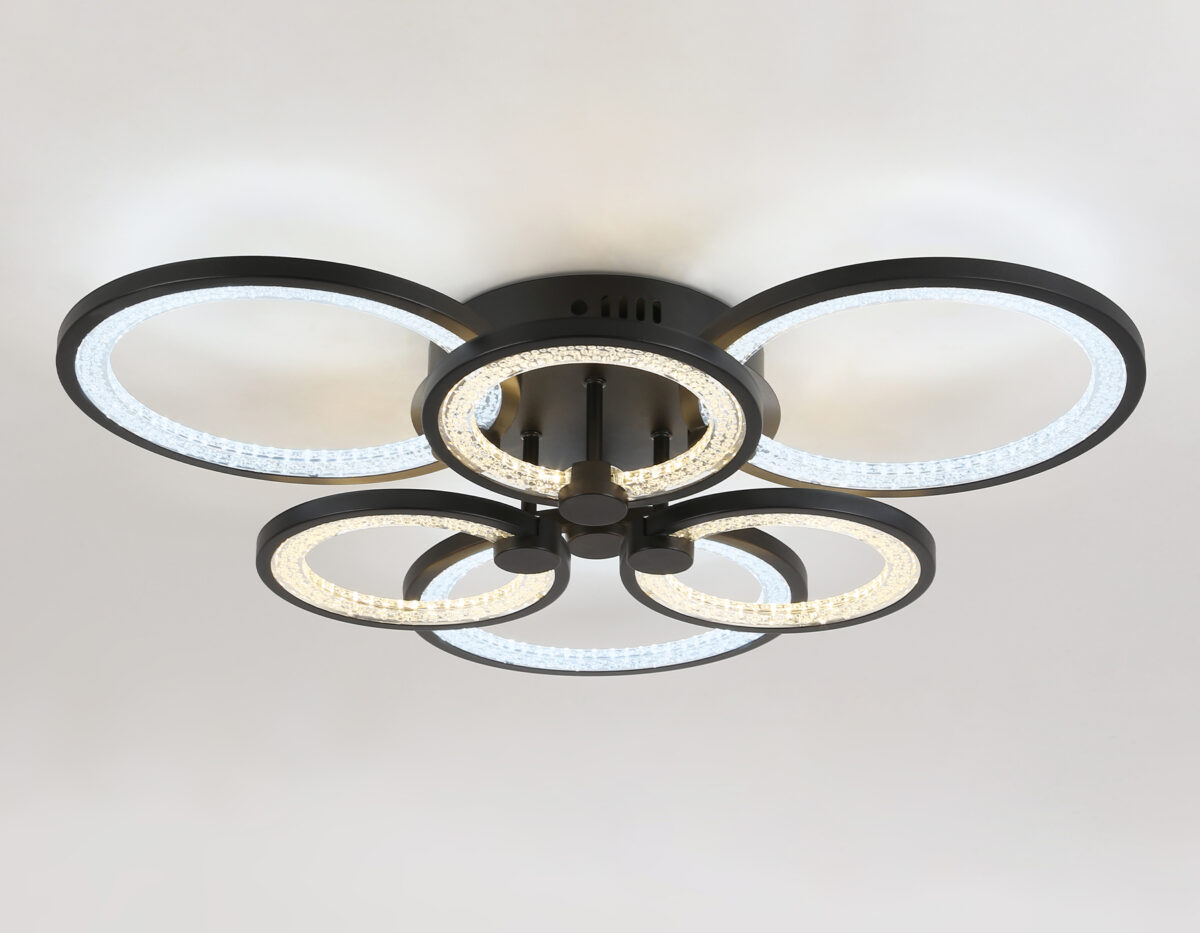 FA4092/3+3 BK черный 100W 3000K+6400K/4200K/6400K+3000K 620*570*120 (ПДУ ИК) — изображение 3