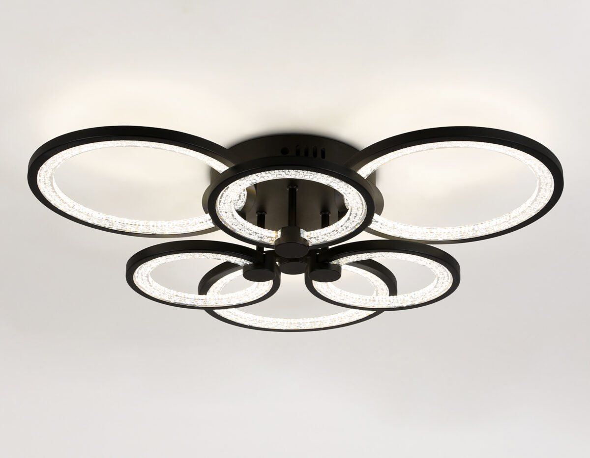 FA4092/3+3 BK черный 100W 3000K+6400K/4200K/6400K+3000K 620*570*120 (ПДУ ИК) — изображение 4