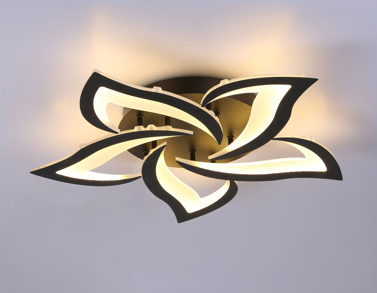 FA4472/5 BK черный 56W 3000K/4200K/6400K D640*80 (ПДУ ИК) — изображение 2