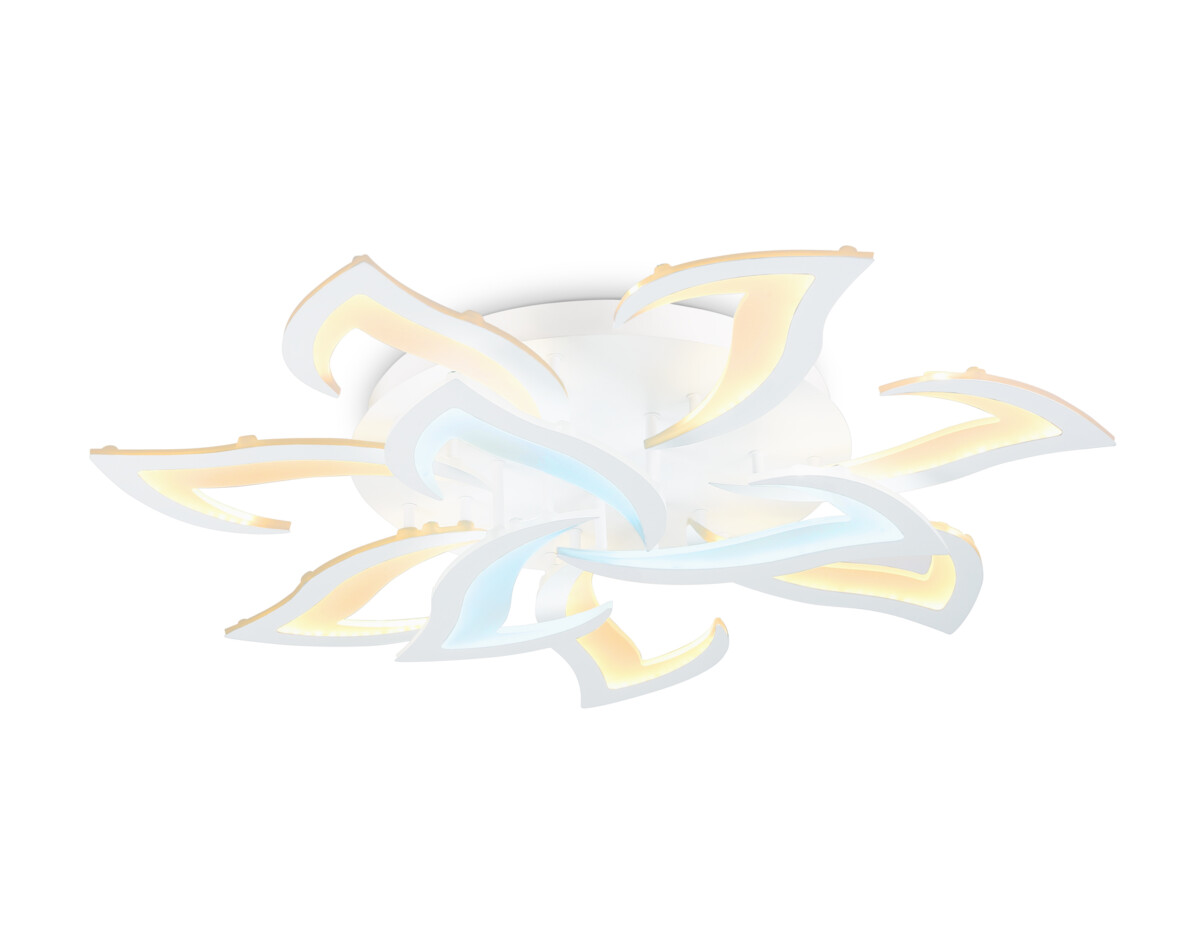 FA4473_1 FA4473/7+3 WH белый 112W 3000+6400K/4200K/6400+3000K D850*120 (ПДУ ИК) — изображение 1