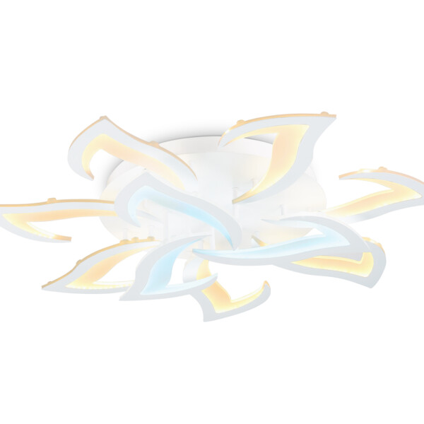 FA4473/7+3 WH белый 112W 3000+6400K/4200K/6400+3000K D850*120 (ПДУ ИК)