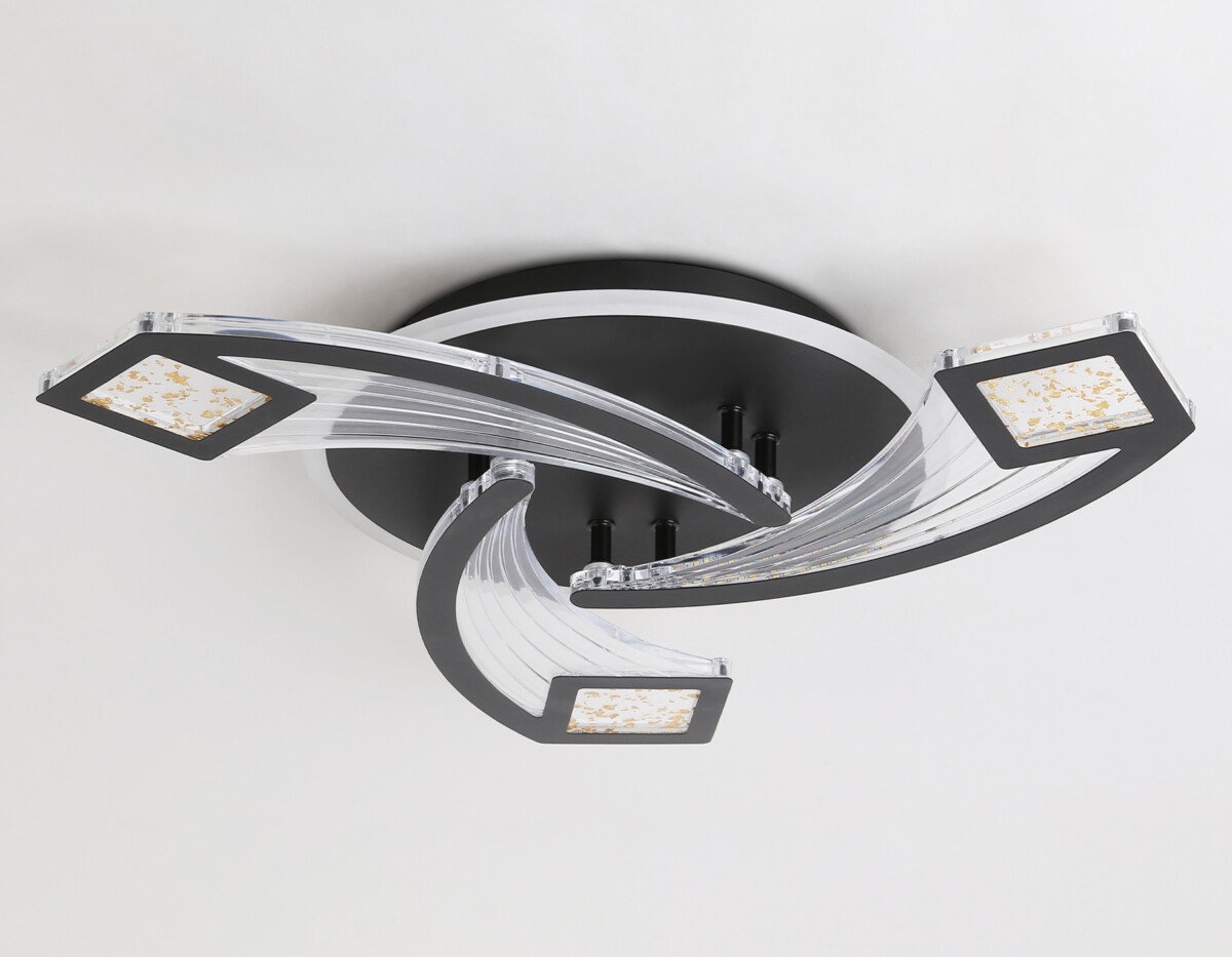 FA4477/3 BK черный 62W 3000K+6400K/4200K/6400K+3000K D560*75 (ПДУ ИК) — изображение 4