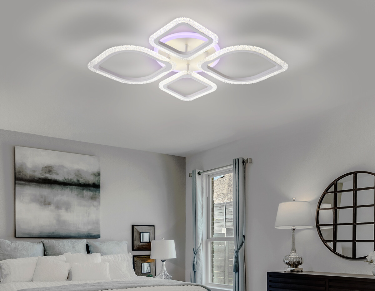 FA5147_Inside FA5147 WH белый 77W 680*630*90 (ПДУ РАДИО 2.4) — изображение 1