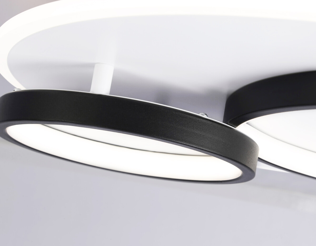 FA7719 WH/BK белый/черный 3000K-6400K 64W 490*470*90 (ПДУ РАДИО 2.4G) — изображение 2