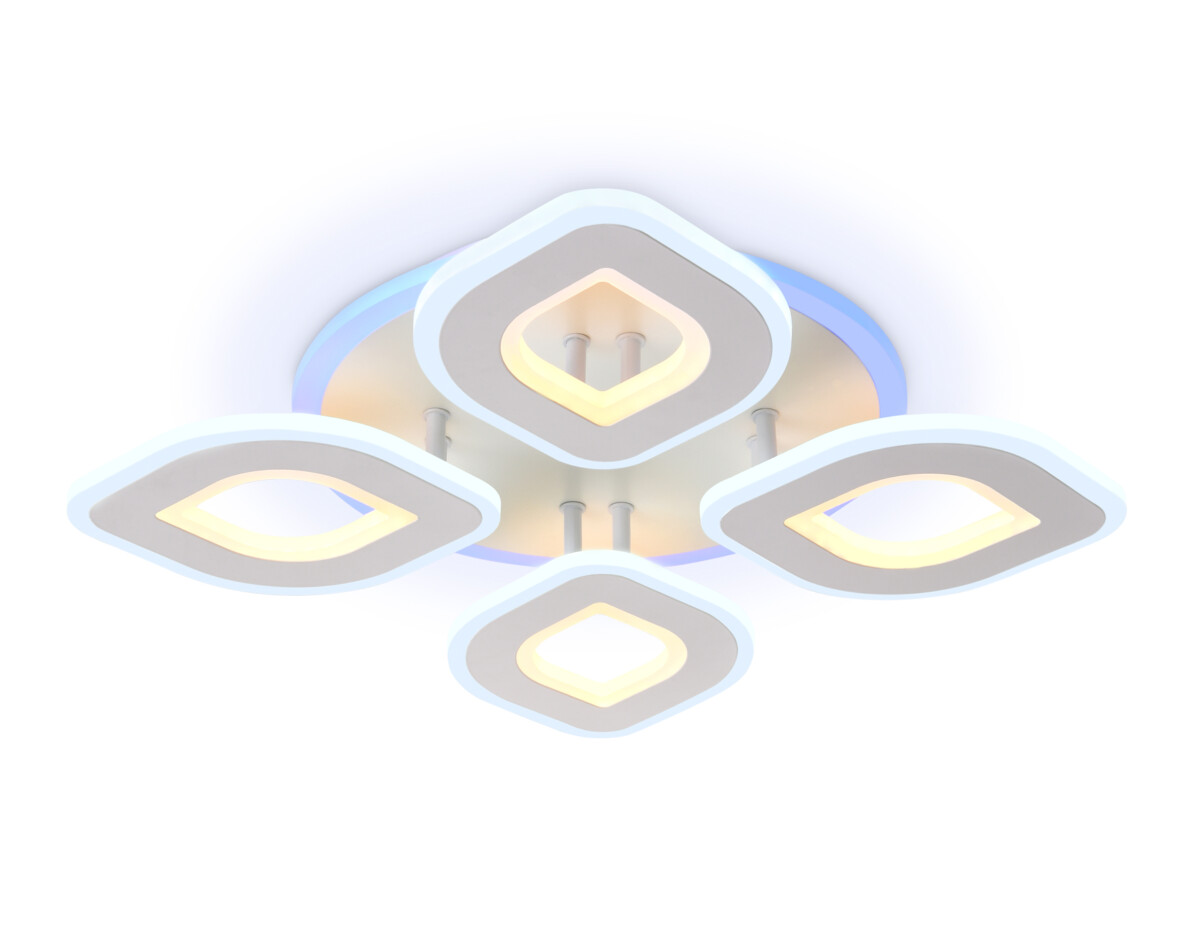 FA8841/4 WH белый 3000K/4200K/6400K 80W 500*500*80 (ПДУ РАДИО 2.4G) — изображение 3