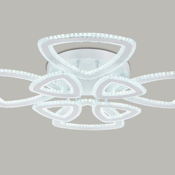 FA8863/4+4 WH белый 182W 3000K+6400K/3000K/6400K/4200K+4200K 740*740*130 (ПДУ РАДИО 2.4G)