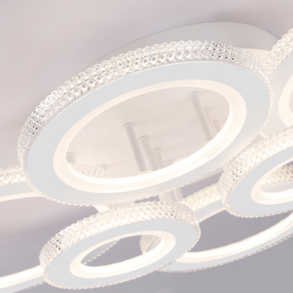 FA8874/4+2 WH белый 3000K-6400K 76W 800*570*165 (ПДУ ИК)