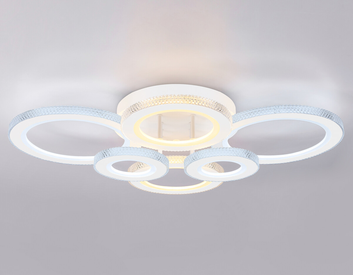 FA8874/4+2 WH белый 3000K-6400K 76W 800*570*165 (ПДУ ИК) — изображение 3