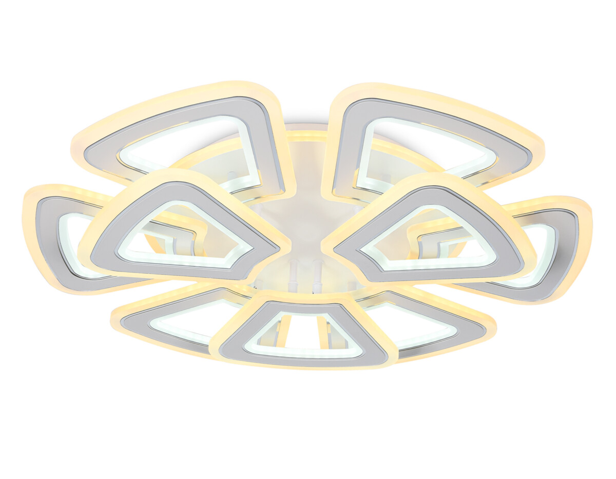 FA8892/6+3 WH/CH белый/хром 210W 3000K/4200K/6400K 650*640*130 (ПДУ РАДИО 2.4G) — изображение 4