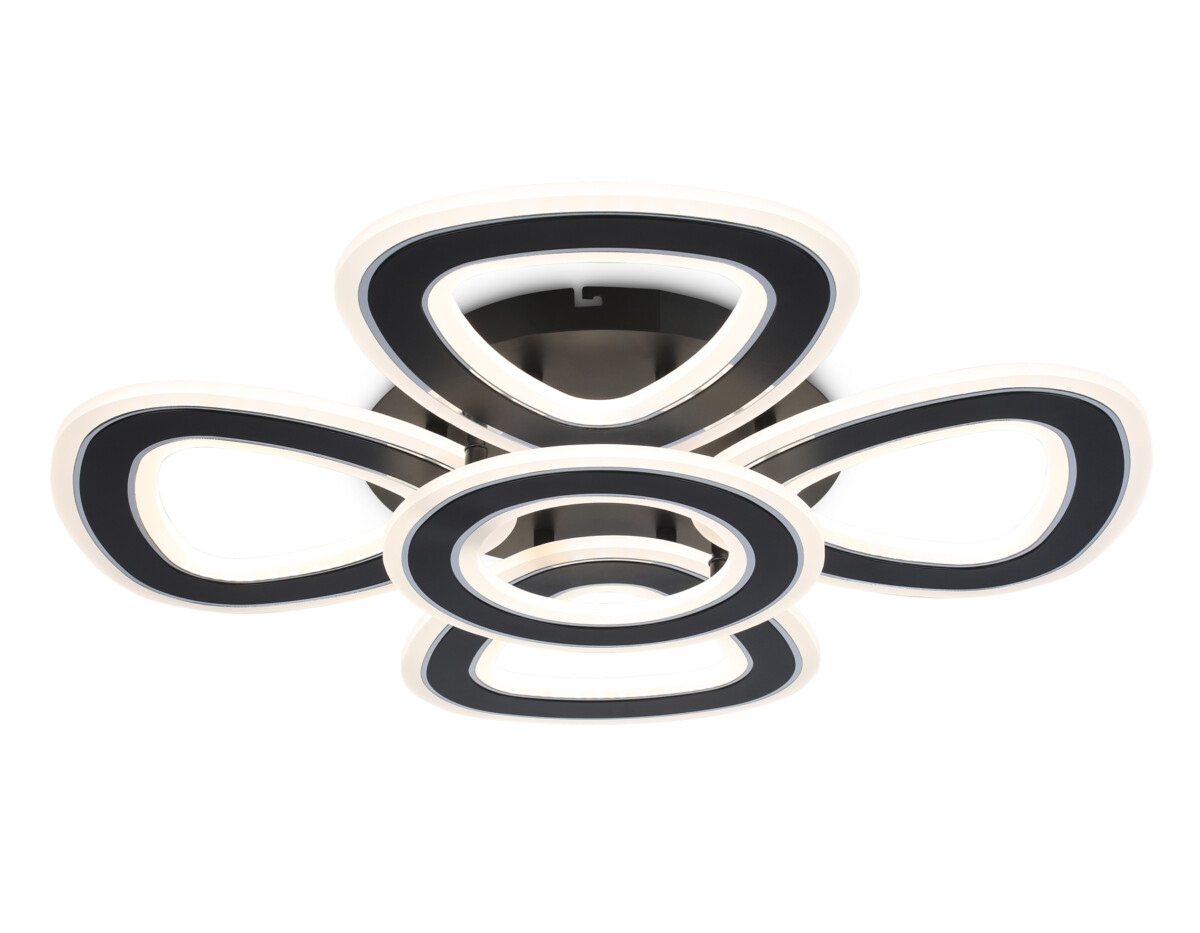 FA8926/4+1 BK/CH черный/хром 163W 3000K-6400K 590*590*120 (ПДУ РАДИО 2.4G) — изображение 9