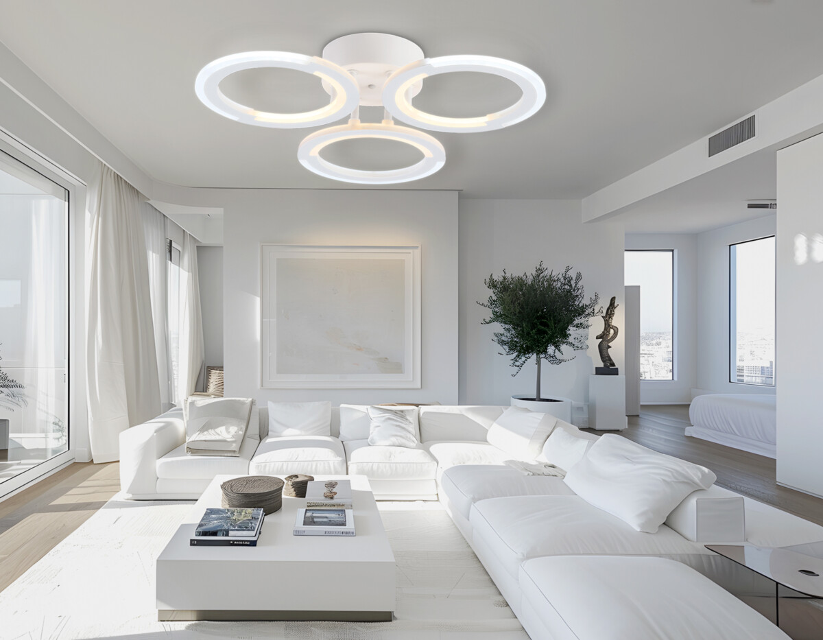 FA8942/3 WH белый 32W 3000-6000K D420*95 (ПДУ ИК) — изображение 6