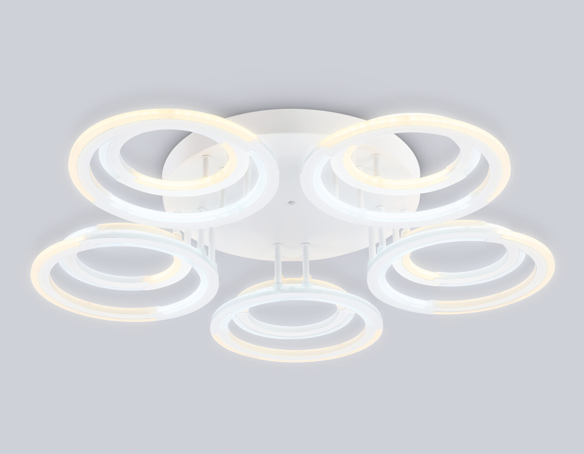 FA8944/5+5 WH белый 132W 3000-6000K D735*115 (ПДУ ИК) — изображение 1