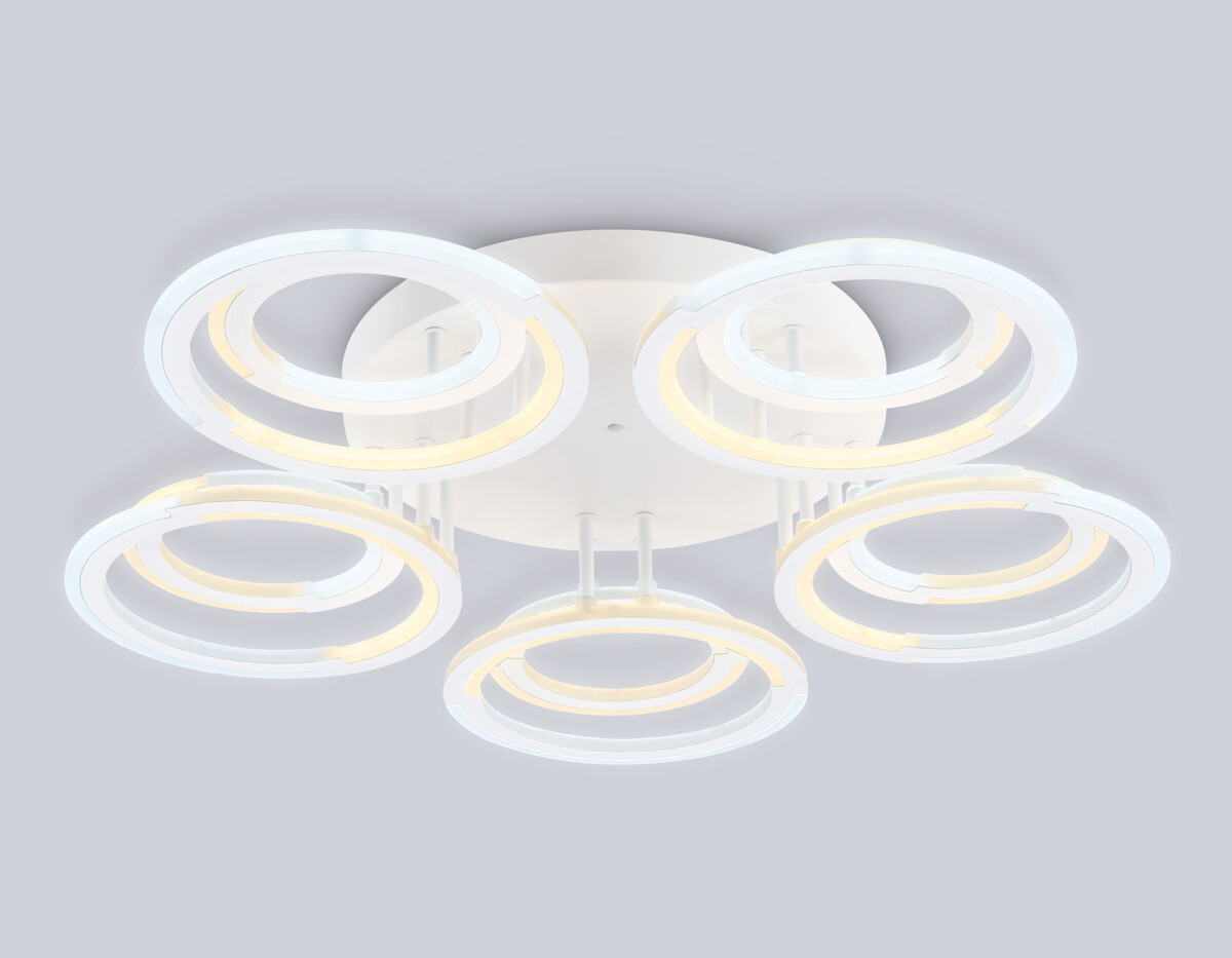 FA8944/5+5 WH белый 132W 3000-6000K D735*115 (ПДУ ИК) — изображение 2