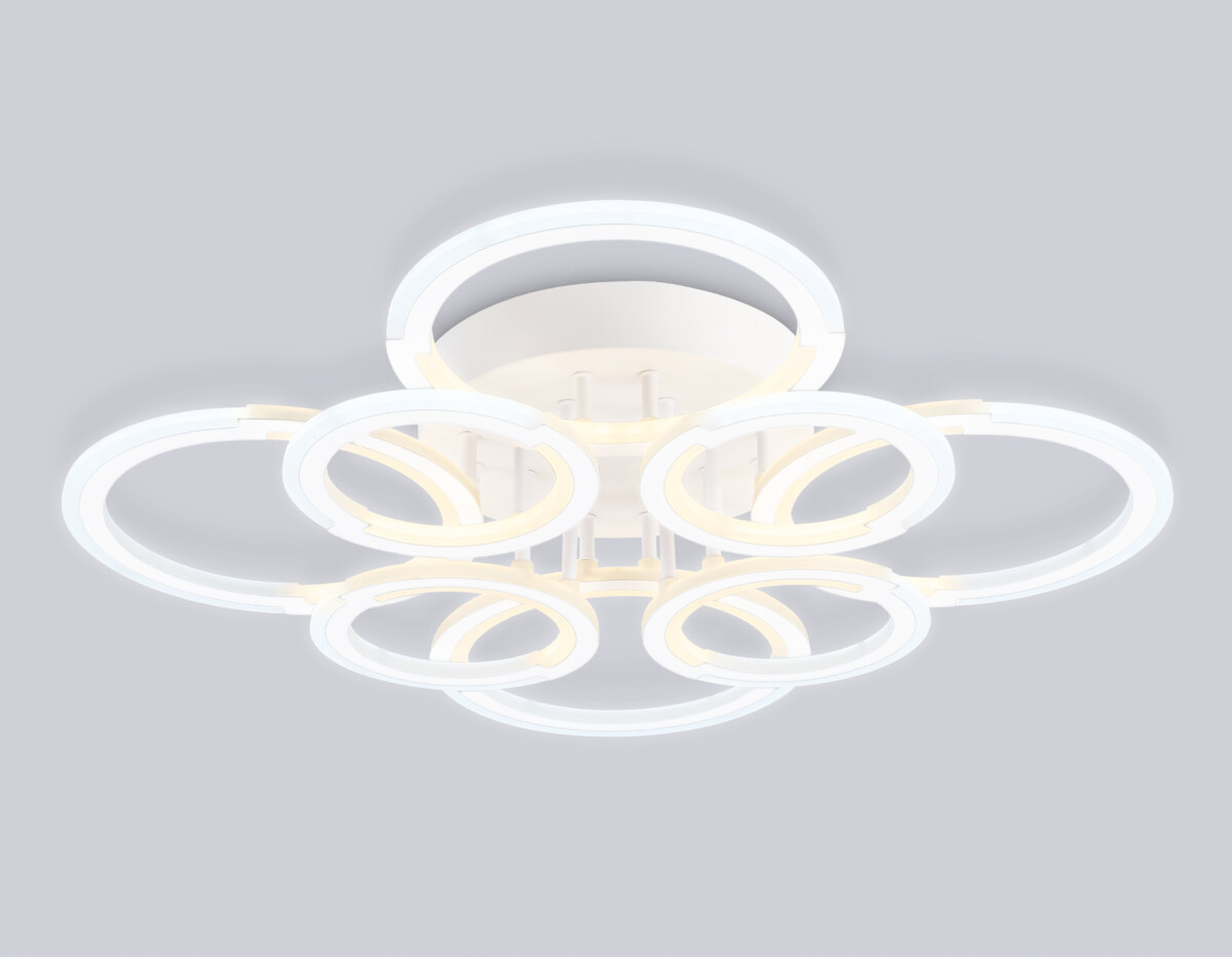 FA8945_mode1 FA8945/4+4 WH белый 106W 3000-6000K D670*120 (ПДУ ИК) — изображение 1