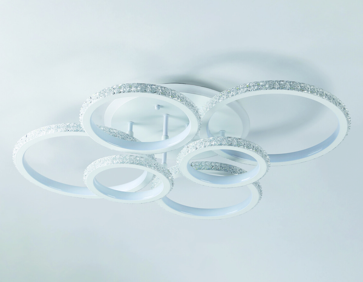 FA9528/2+2+2 WH белый 160W 6400K/3000K+RGB 720*540*140 (ПДУ РАДИО 2.4G) — изображение 7