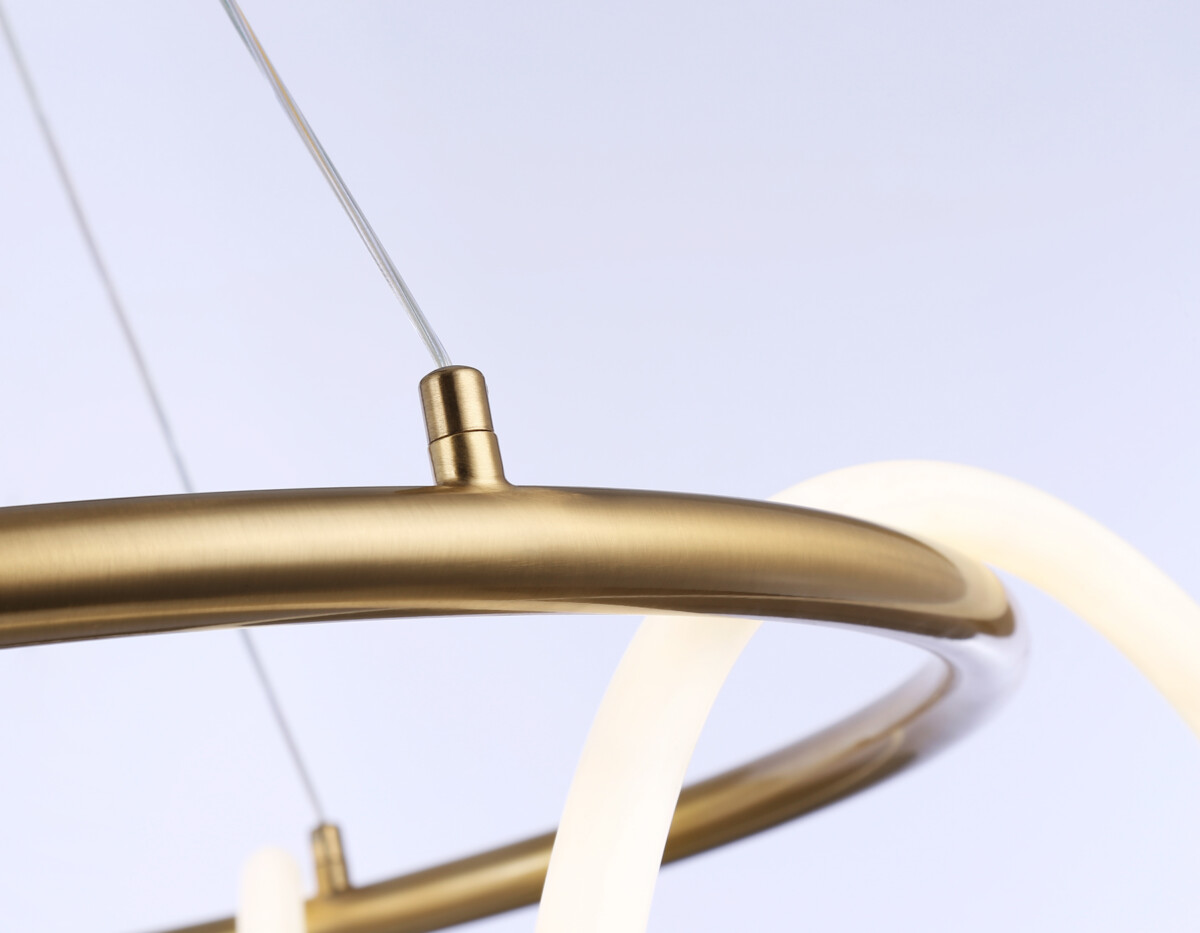 FL10503 BS латунь 3000K/4200K/6400K 74W D600*1200 (ПДУ РАДИО 2.4G) — изображение 2