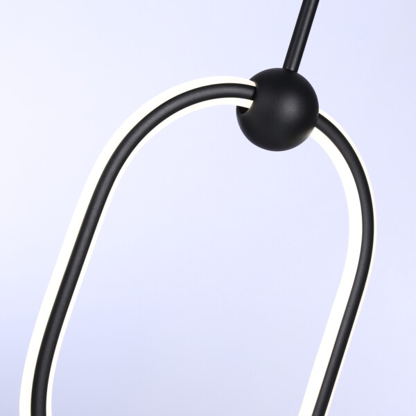 FL10577 BK черный 3000K/4200K/6400K 56W 230*16*1000 (ПДУ ИК)