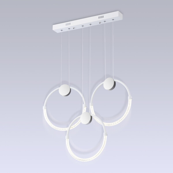 FL10595/3 WH/CH белый/хром 4200K 34W 630*20*1200 (Без ПДУ)