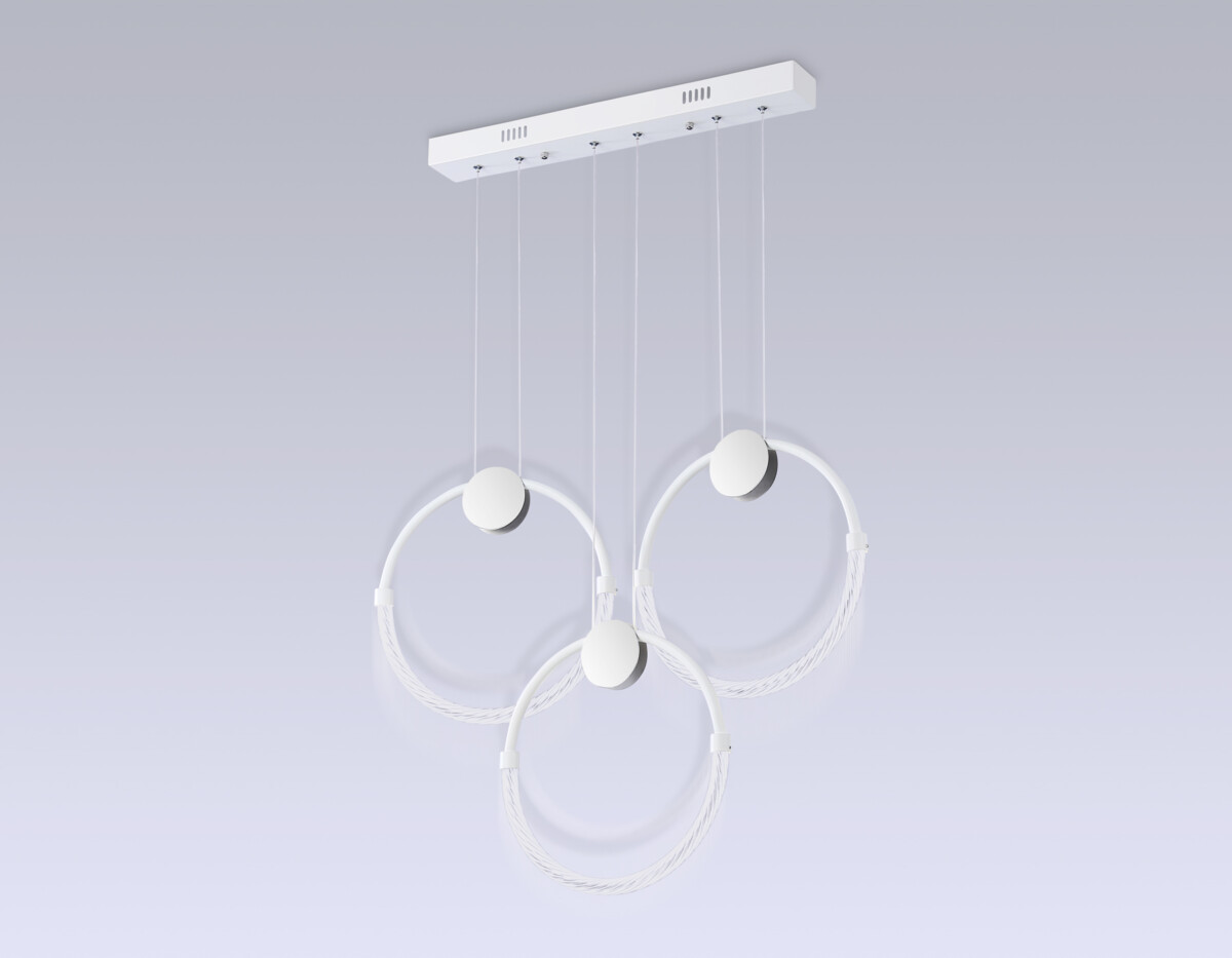 FL10595/3 WH/CH белый/хром 4200K 34W 630*20*1200 (Без ПДУ) — изображение 3