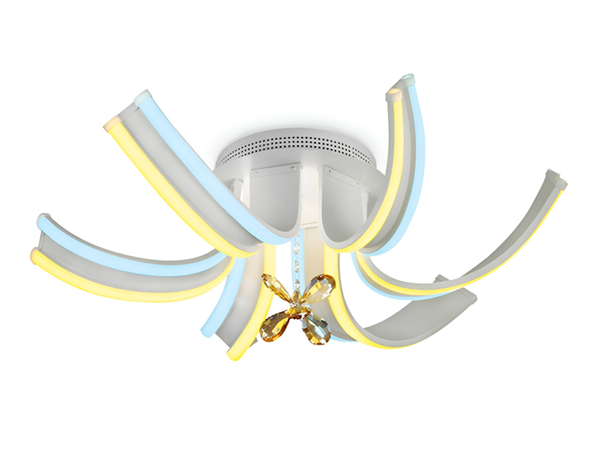 FL146 FL146/6 WH белый 84W 3000K/6400K 620*620*170 (ПДУ РАДИО 2.4) — изображение 1