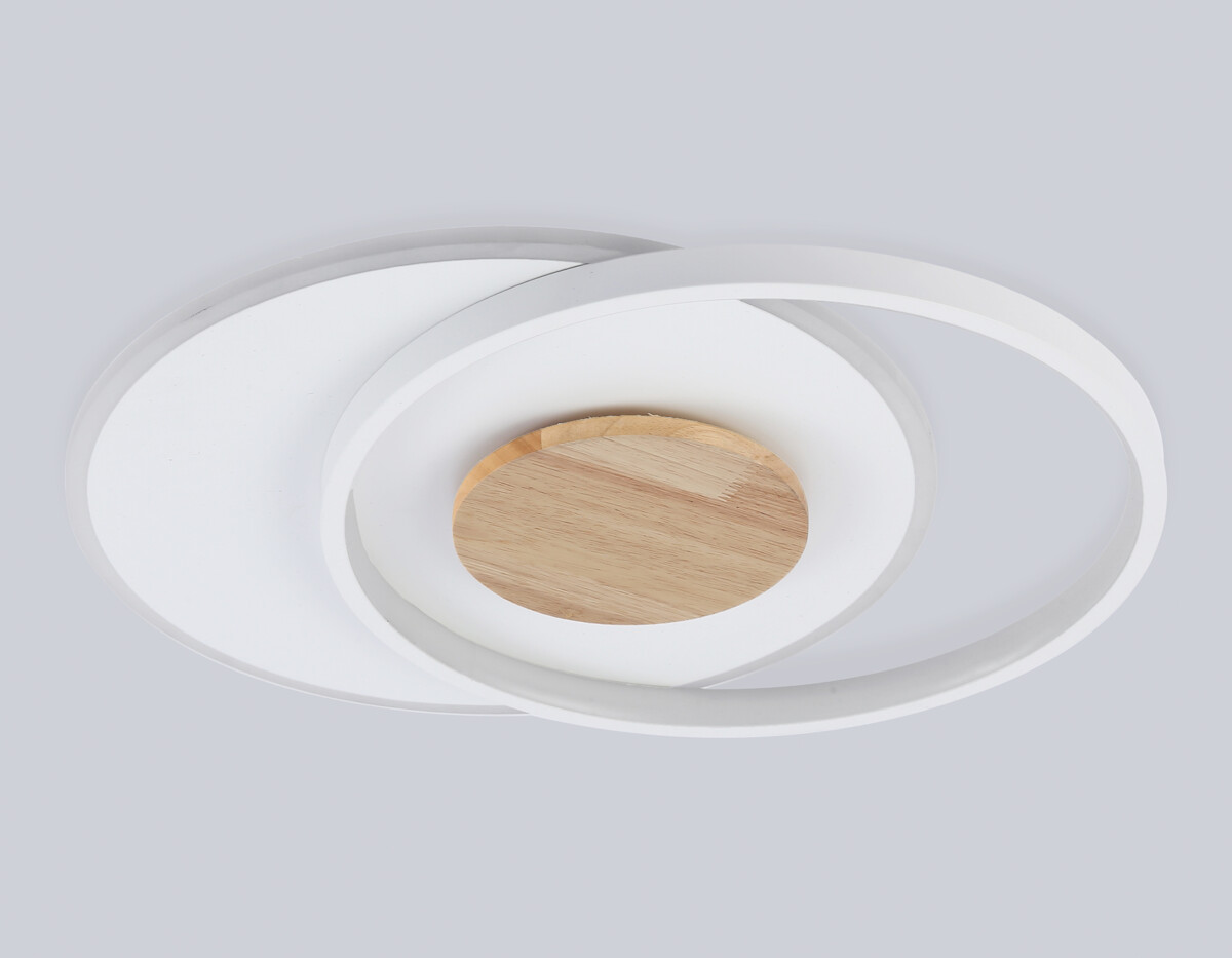 FL4788 WH/WD белый/дерево 54W 3000-6000K 460*365*45 (без ПДУ) — изображение 4