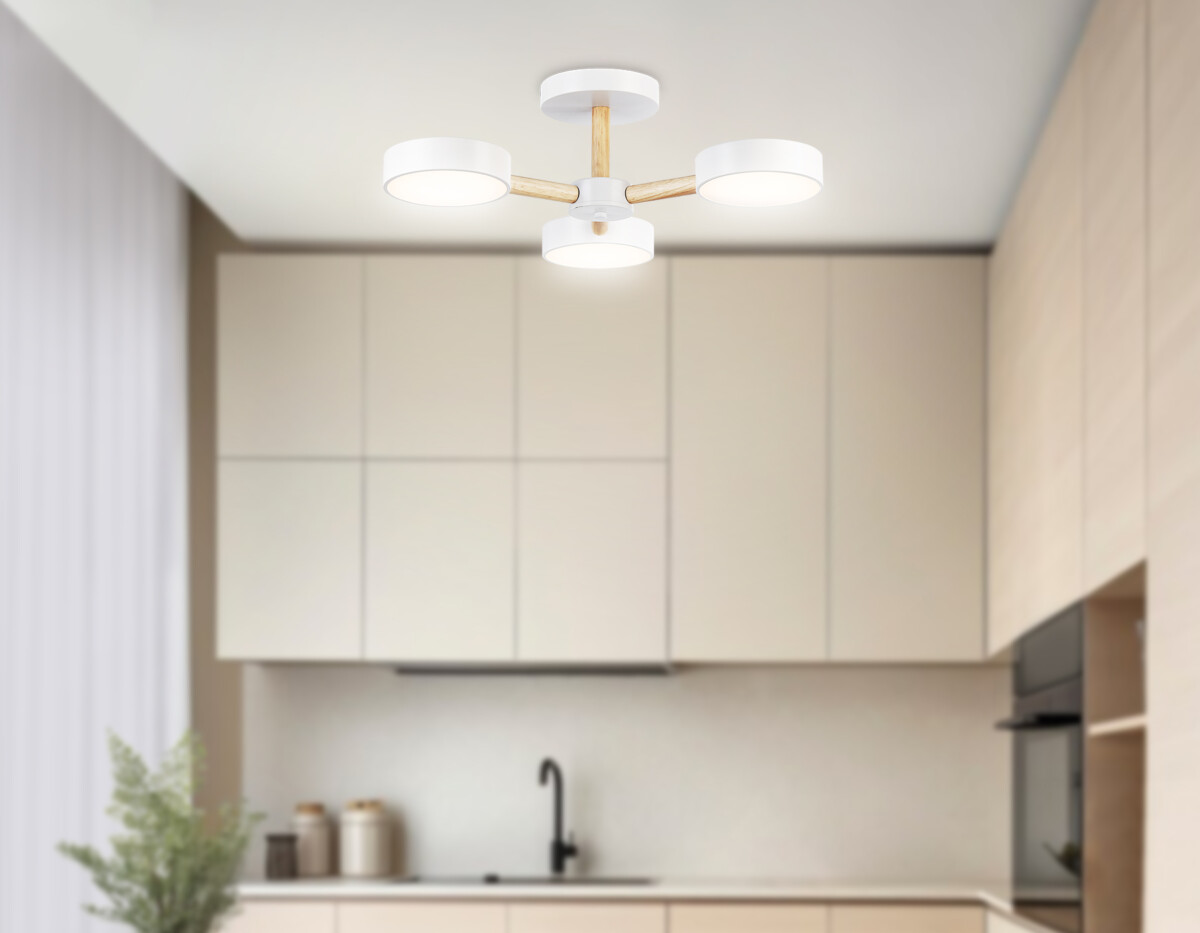 FL4821/3 WH белый 3000K-6400K 40W D580*160 (ПДУ ИК) — изображение 7