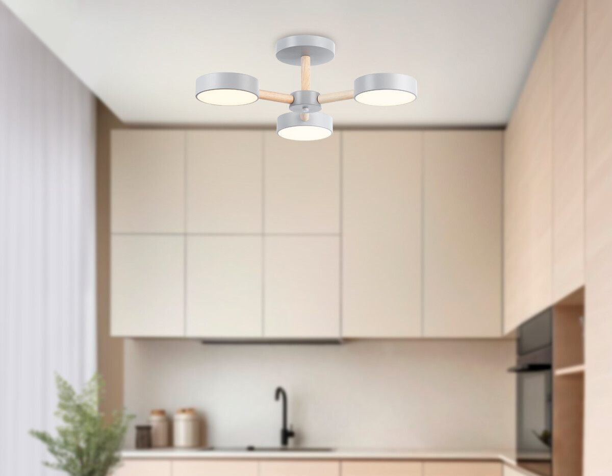 FL4822/3 GR серый 3000K-6400K 40W D580*160 (ПДУ ИК) — изображение 8