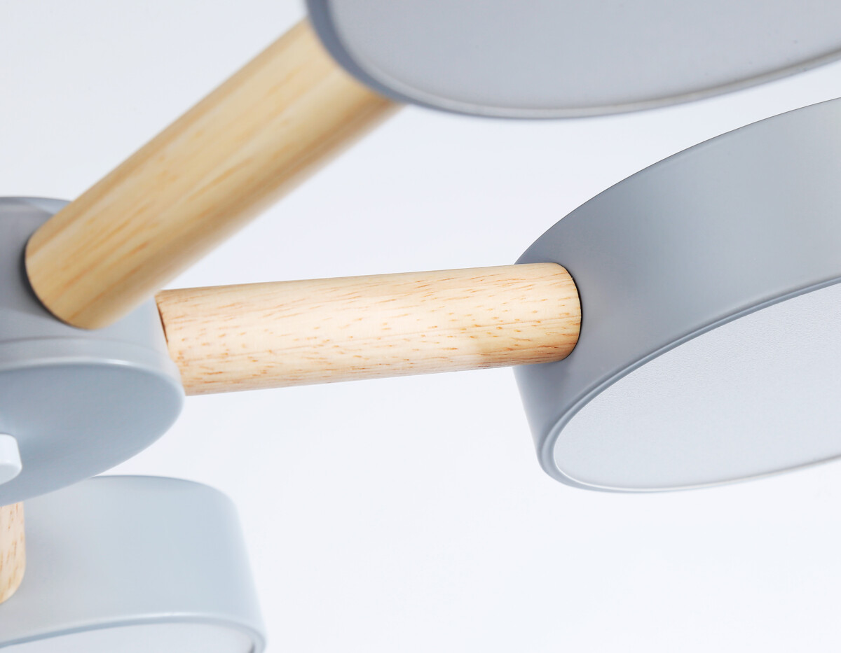 FL4826/5 GR серый 3000K-6400K 65W D580*160 (ПДУ ИК) — изображение 1