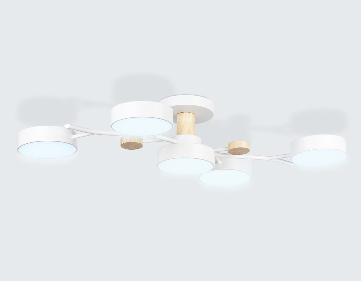 FL4834/5 WH белый 3000K-6400K 70W 830*400*160 (ПДУ ИК) — изображение 4